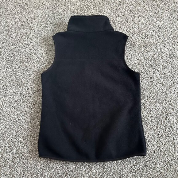 Patagonia Synchilla Mens Sz Medium Fleece Vest Black M Zip Up/Pockets - Picture 7 of 8